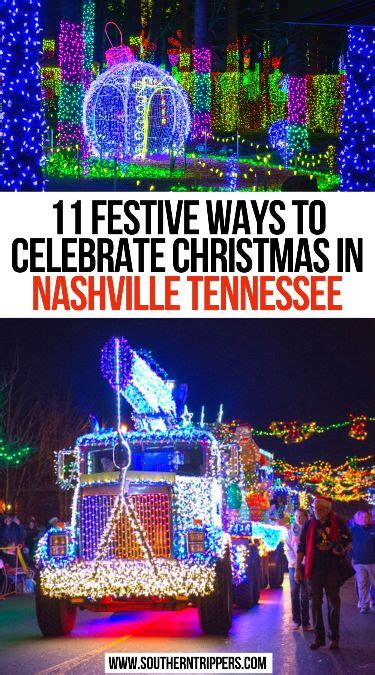 11 Festive Ways To Celebrate Christmas In Nashville Tennessee