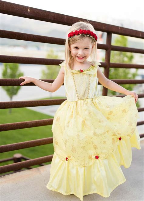 Yellow Belle Dress - Large (5-7) - Little Adventures