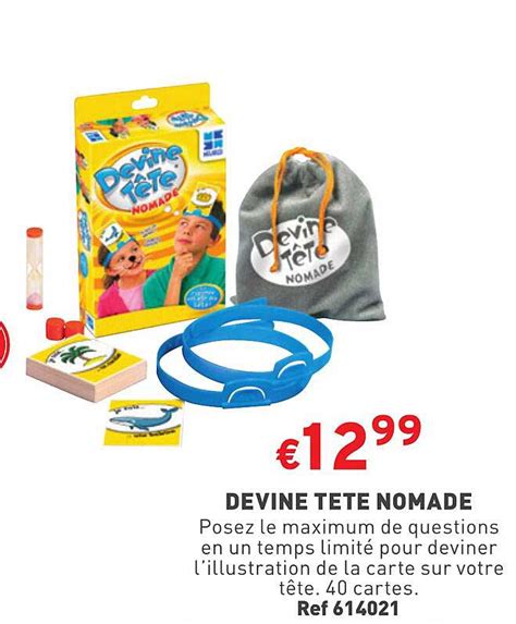 Promo Devine Tête Nomade chez Trafic iCatalogue fr