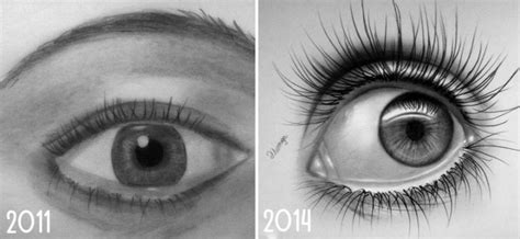 Before And After Drawings Tell Us “practice Makes Perfect”