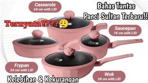 Panci Set Pink Stein Cookware Review Rose Glamour Series Terbaru