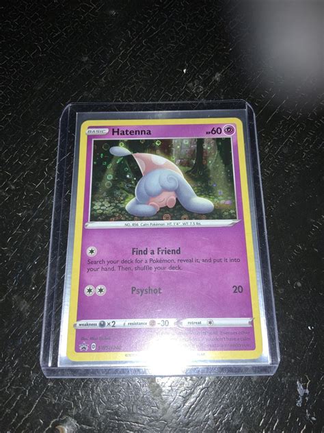 Mavin Hatenna Holo Promo Pokemon Card General Mills Cereal 2021 Swsh040