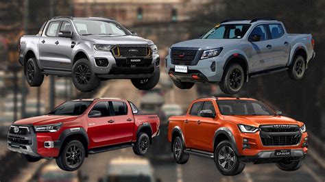 2021 Nissan Navara Vs Isuzu D Max Vs Ford Ranger Vs Toyota Hilux