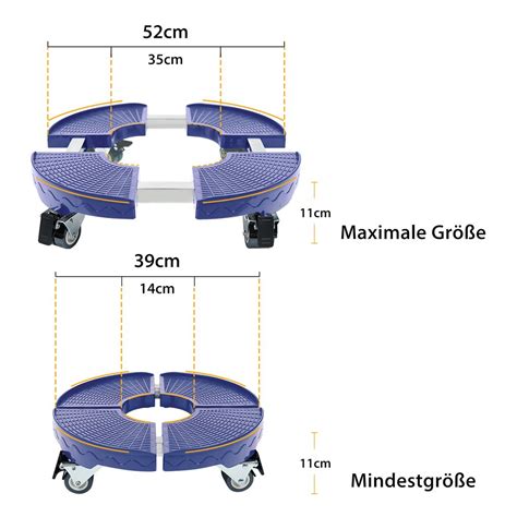 UISEBRT Pflanzenroller Rund Ø 39 52cm Kaufland de