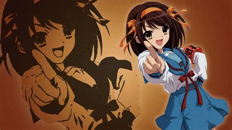 Download Anime The Melancholy Of Haruhi Suzumiya Hd Wallpaper By