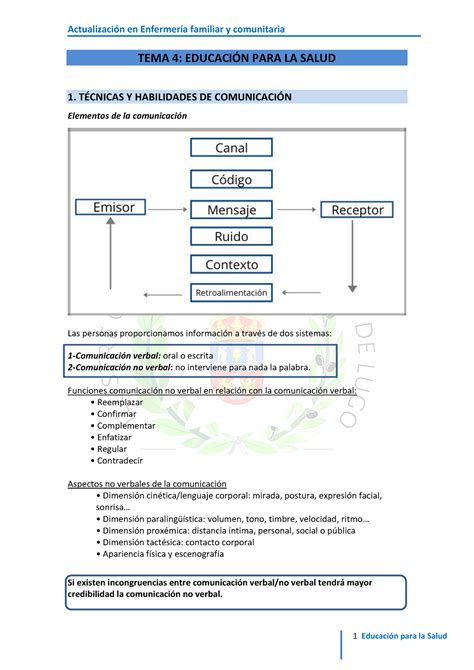 Tema 4 Educacion Para La Salud Copia TEMA 4 EDUCACIN PARA LA SALUD