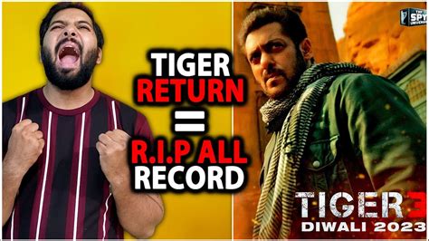 Tiger 3 Teaser Review Tiger Ka Message Review Reaction Salman Khan