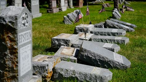 Jewish Cemetery Vandalized 176 Gravestones Damaged