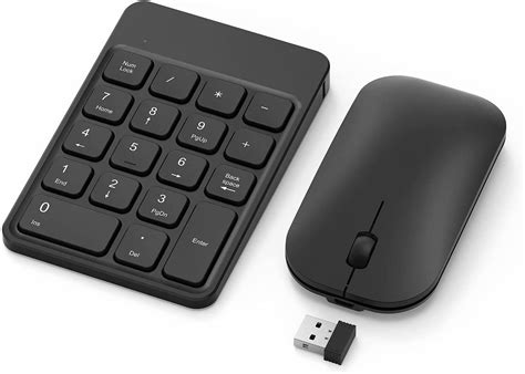 Amazon Teclado Num Rico Inal Mbrico Recargable Y Mouse Ghz