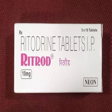 Ritodrine Tablets IP at Rs 806/box | Ramgiri | Nalgonda | ID: 2850663400630