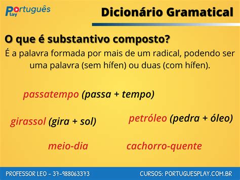 Girassol Substantivo Simples Ou Composto Sololearn