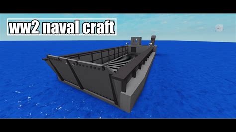 Roblox Studio Ww2 Landing Craft Speed Build Youtube