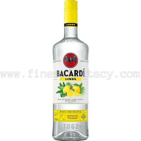 Bacardi Limon 1000ml 32% - Fine Spirits CY