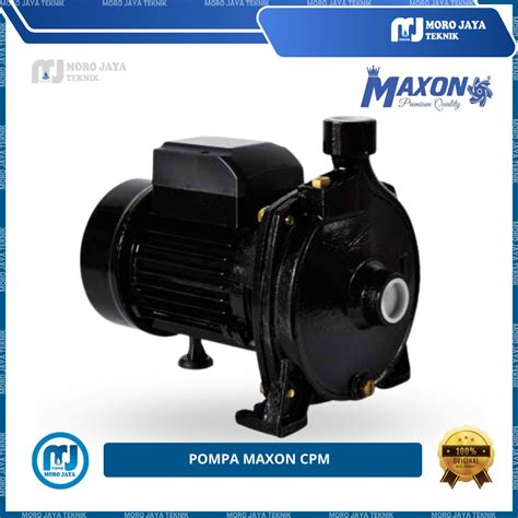 Jual Pompa Centrifugal Maxon CPM 130 0 5Hp 1Phase 220V 1 Inch Shopee