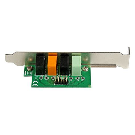 GetUSCart StarTech 7 1 Channel Sound Card PCI Express 24 Bit