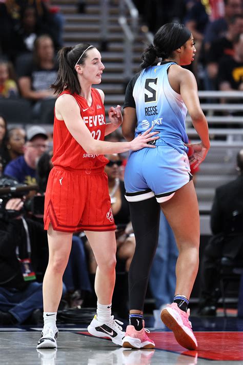 Caitlin Clark News Angel Reese Assessed Flagrant Foul On Fever Star