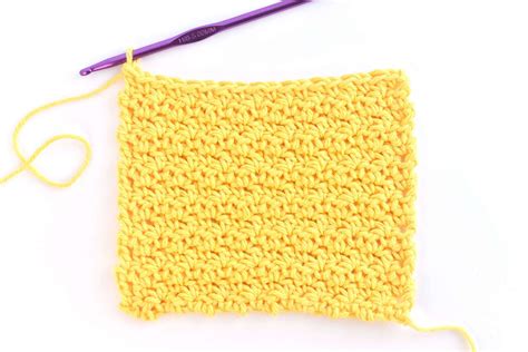 How To Crochet Lemon Peel Stitch