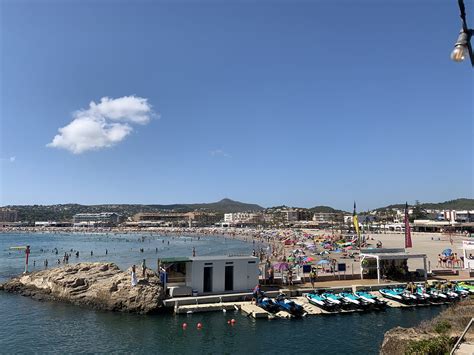 Playa del Arenal desde el Parador Nacional Jávea Xàbia