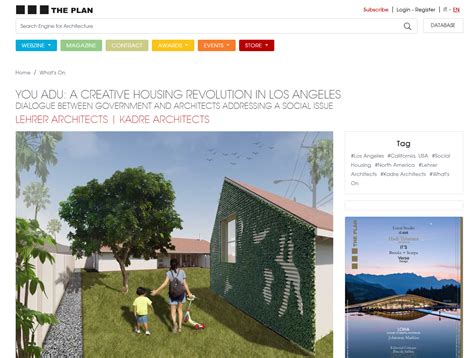 You Adu A Creative Housing Revolution In Los Angeles Kadre Architects