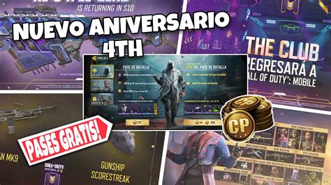 Th Aniversario Call Of Duty Mobile Que Hay Nuevo Pases Gratis