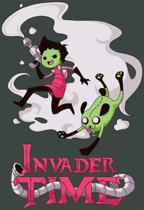 Invader Zim Crossover Invader Zim Characters Cartoon Crossovers