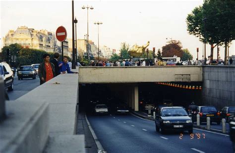 Tunnel Under Pont De L Alma Where Diana Died Paris Fran Flickr