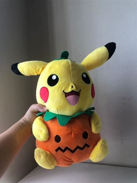 Pokemon Pikachu Halloween Plush Original Hobbies Toys