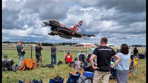 BLACKJACK WINNER STEEDMAN DISPLAY WOWS The Crowds At RAF Fairford RAF