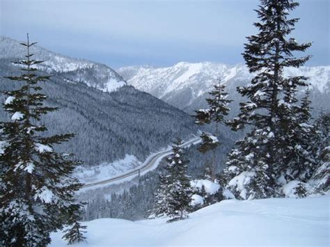 Sky Mountain Stevens Pass Snowshoeing