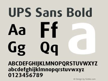 UPS Sans Font,UPSSans-Bold Font,UPS Sans Bold Font|UPSSans-Bold Version 1.001 Mactt Font-TTF ...