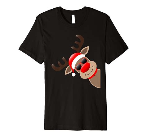 Rudolph Red Nose Reindeer Costume Premium T-shirt