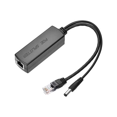 Active PoE Splitter Power Over Ethernet Adapter 48V To 12V 1A IEEE 802