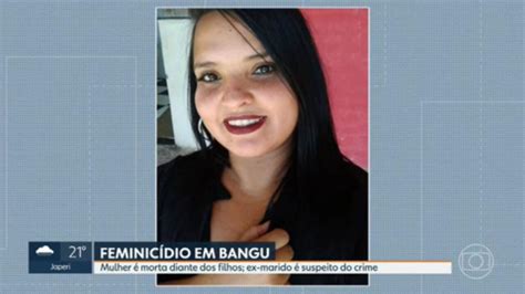 Vídeo Mulher é morta na frente dos filhos em Bangu RJ1 G1