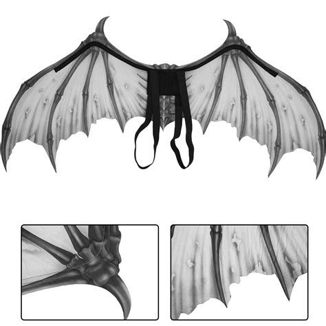 How To Draw Folded Bat Wings