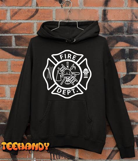 Fire Department Logo Uniform Fireman Symbol Firefighter Gear T-Shirt