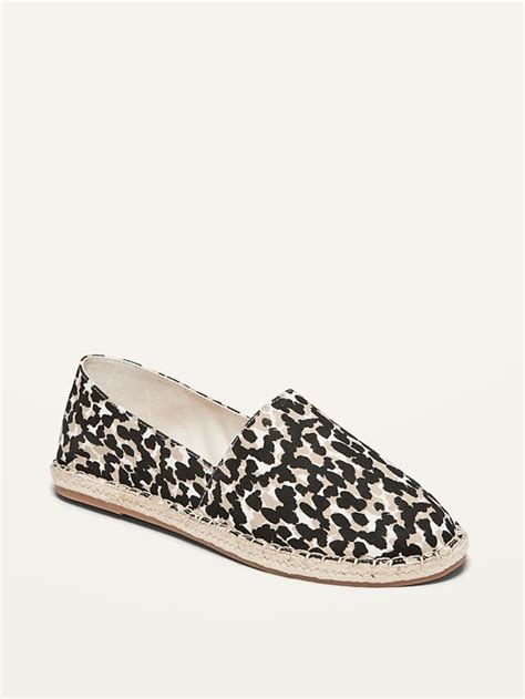 Old Navy Canvas Espadrille Flats For Women