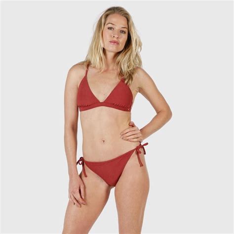 Brunotti Charlies Bikini Vrouwen Maat Auburn Red Bol