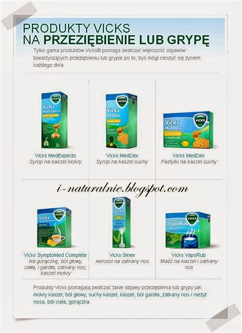 i-naturalnie: VICKS DROPS MIÓD cukierki do ssania