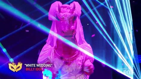 Bride Performs White Wedding By Billy Idol Masked Singer S E