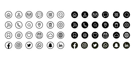 Business Card Icons Facebook Vector Art, Icons, and Graphics for Free ...