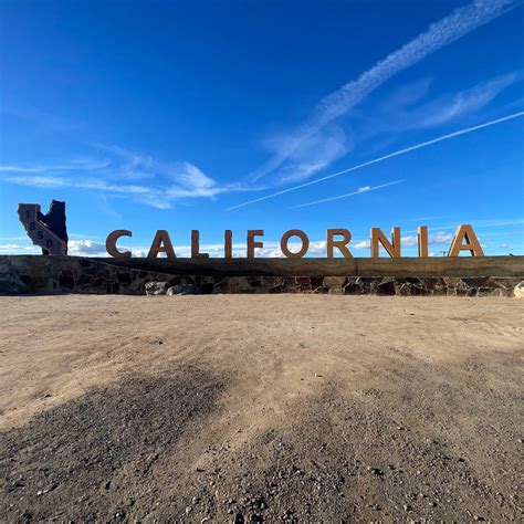 Welcome To California Sign In Blythe Ca 2 Photos