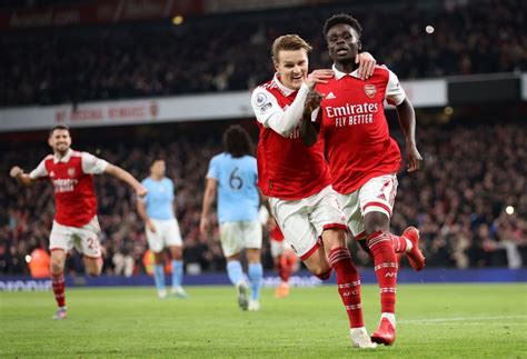 Arsenal Vs Man City Highlights Manchester City Replace Arsenal From