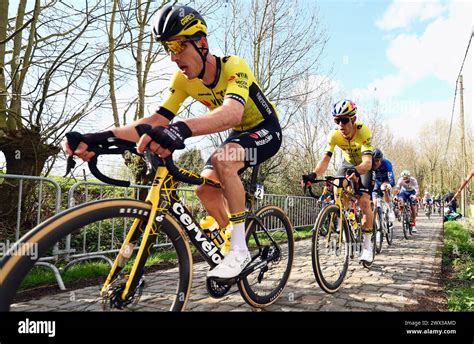 Waregem Belgium Th Mar Belgian Wout Van Aert Of Team Visma