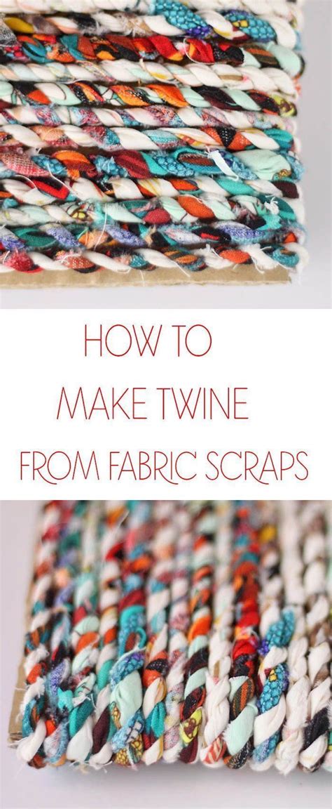 How To Make Twine From Fabric Scraps Artofit