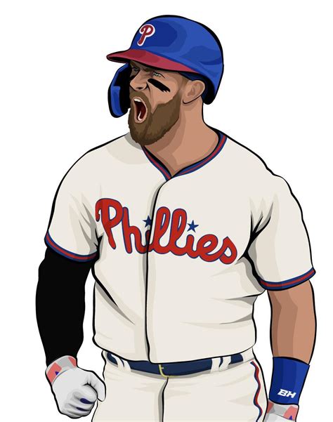 New Illustration I Did Of Bryce Harper Feedback Critiques Appreciated