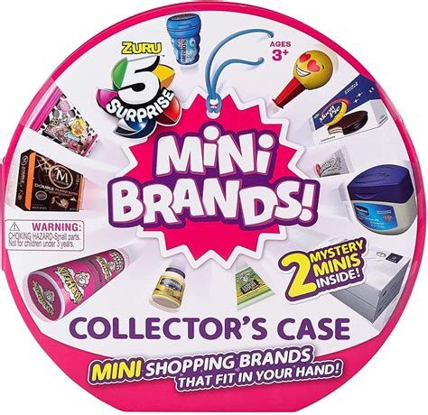 5 Surprise Mini Brands Collectors Case | Holds 30 Minis | Includes 2 Mini Toys | Barbie kitchen ...