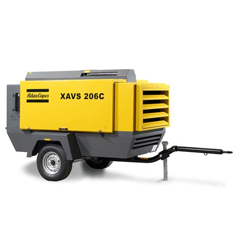 Atlas Copco 445cfm 14bar Xavs206c Portable Screw Air Compressor