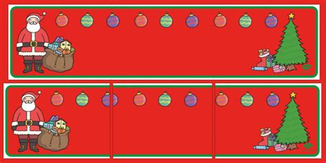 Editable Christmas Banner - Printable | Classroom Resources