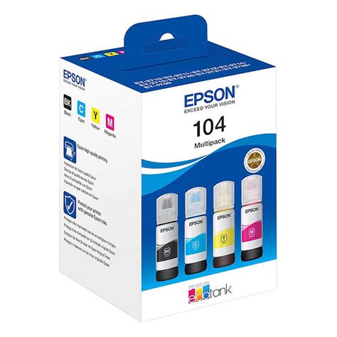 Epson Ecotank Colour Multipack Cartouche D Encre Epson Sur