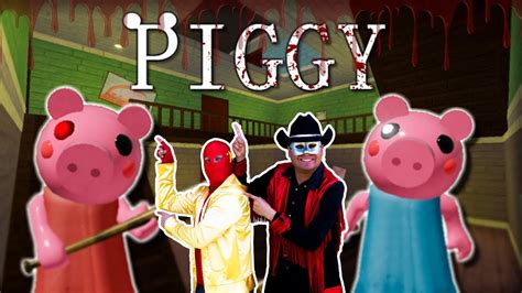 Jugamos ROBLOX Por Primera Vez El Reto De PIGGY Manito Y Maskarin